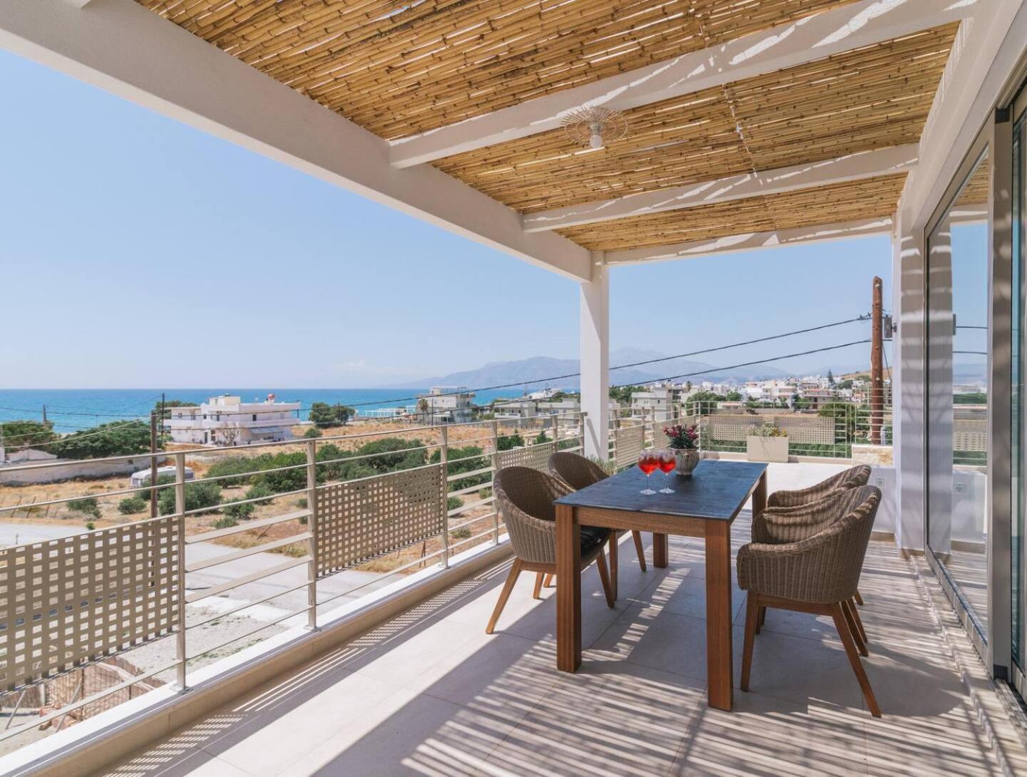 Ammokrinos Luxury Homes,150M From The Beach Kalamaki  Exterior photo